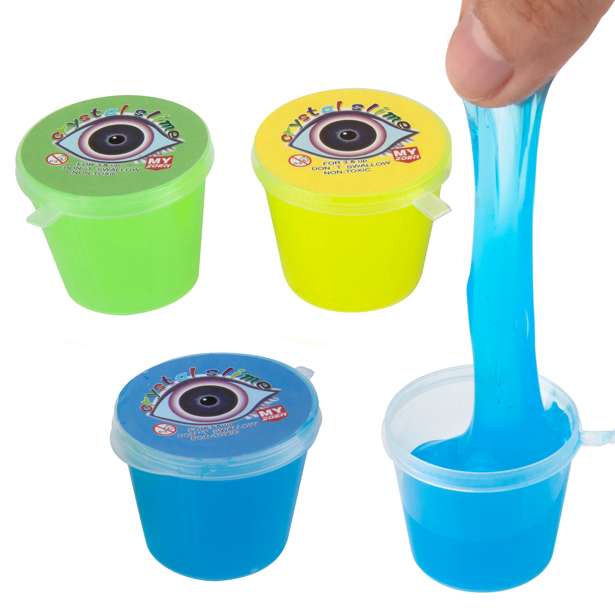 Eye Themed Slime Medium - Assorted Colors — BagsInBulk.com