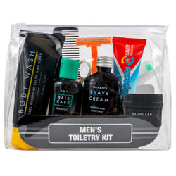 Men's 13-piece Toiletry Kit with Pouch - BagsInBulk.com