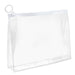 Clear Toiletry Zippered Pouch - BagsInBulk.com