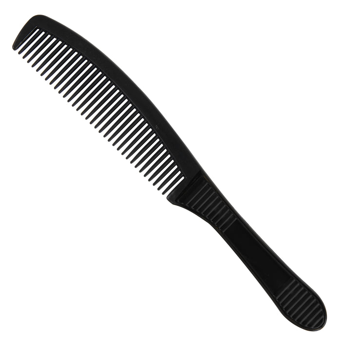 Black Comb With Easy Grip Handle