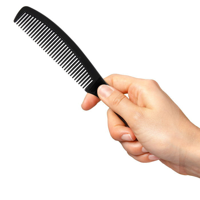 Black Comb With Easy Grip Handle