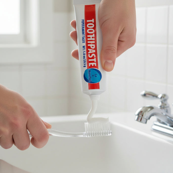 Peppermint Toothpaste - 1 Ounce (28.5 Grams)