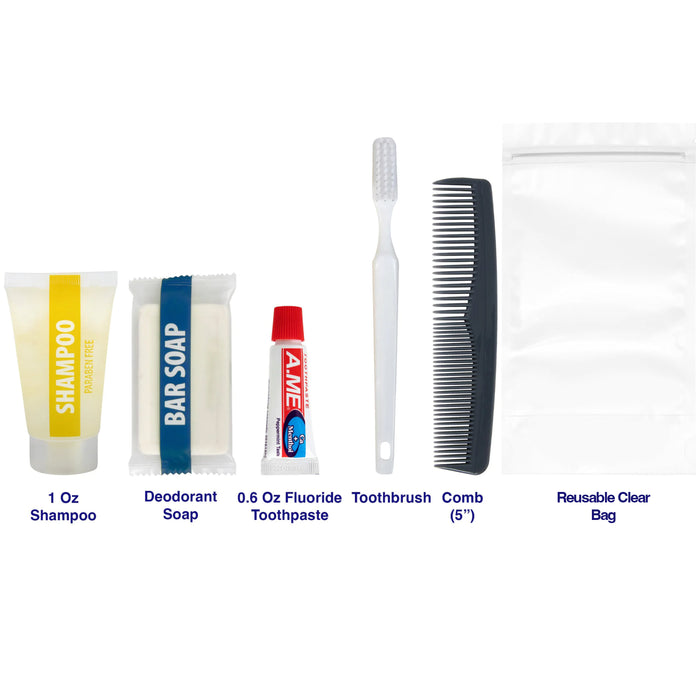 Wholesale Travel Hygiene And Toiletries Kit - BagsInBulk.com