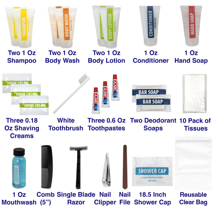 Wholesale Premium 25 Piece Hygiene Kit