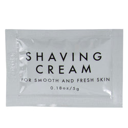 Shaving Cream Packs - 0.18 Oz - BagsInBulk.com