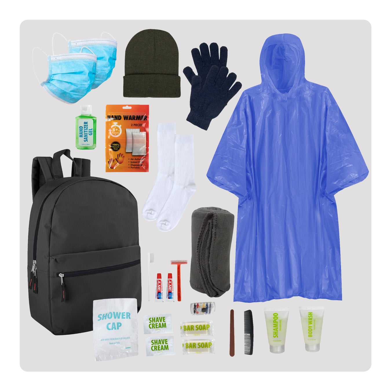 Toiletries & Hygiene Kits
