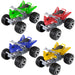 Bulk 4-Wheeler All Terrain Vehicle ATV Toy - 50 Pack - 4 Assorted Colors - 