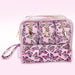 Clear Cosmetic Travel Case Carry All Set - Butterfly Print - BagsInBulk.com