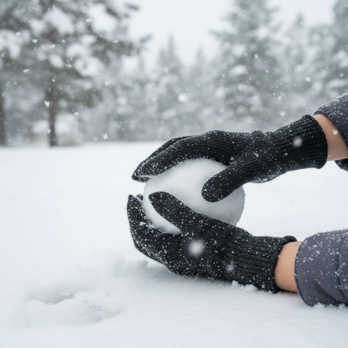 Adult Winter Knit Wool Gloves - BagsInBulk.com