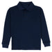 Boys Long Sleeve Polo - Navy - Size L  (14-16) - BagsInBulk.com