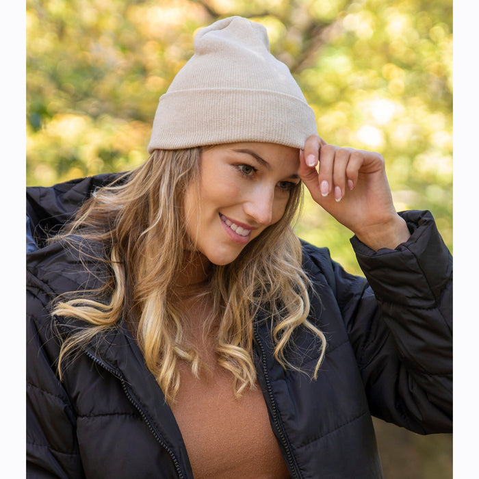 Women's Knitted Beanie – 5 Colors - BagsInBulk.com