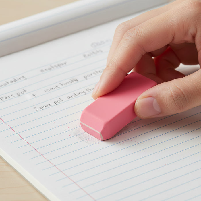 Bulk Pink Pencil Eraser 5-Pack