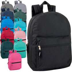 Wholesale 15 Inch Basic Backpack - 