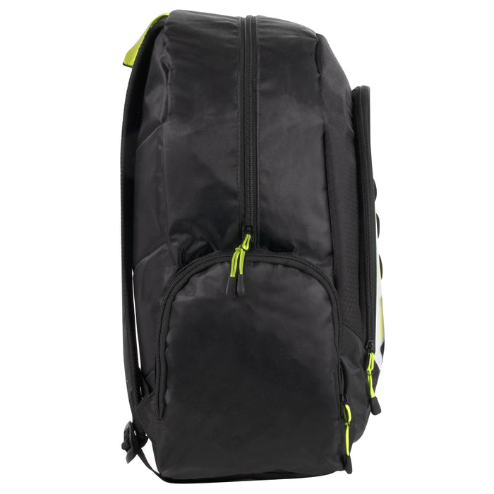 Wholesale 19-inch Mountain Edge Multi Pocket Backpack w Reflective Straps & Panels - BagsInBulk.com