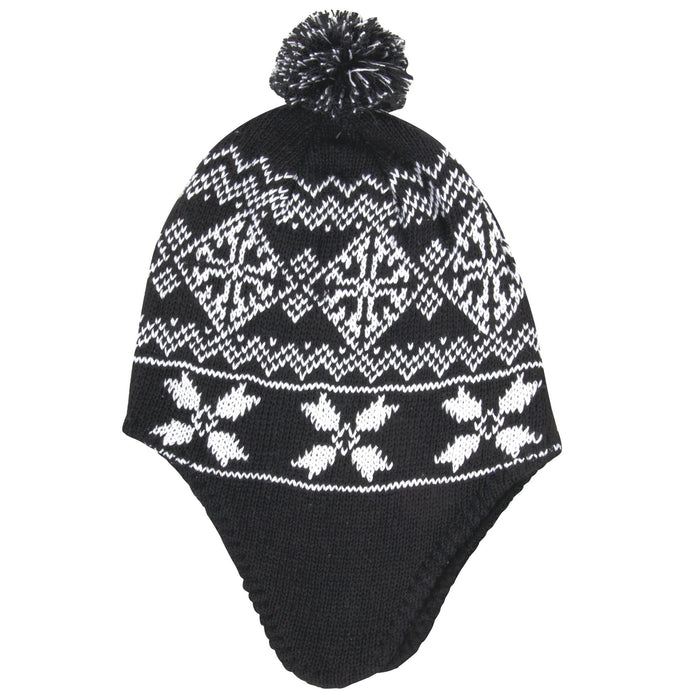 Adult Knit Winter Hats  – 3 Prints - 