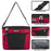 Wholesale Fridge Pak 12 Can Cooler Bag With Front Zippered Pocket - 