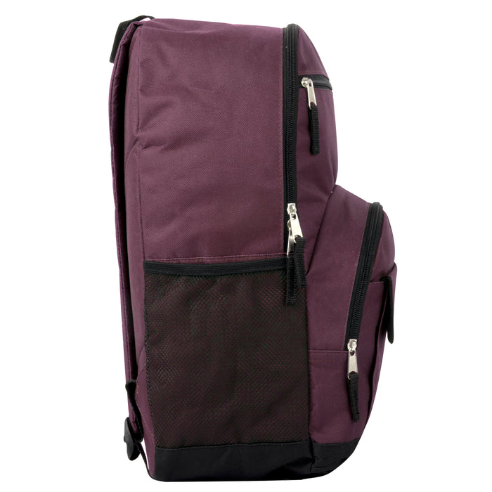 Trailmaker Multi Pocket Function Backpack - 4  Colors - BagsInBulk.com