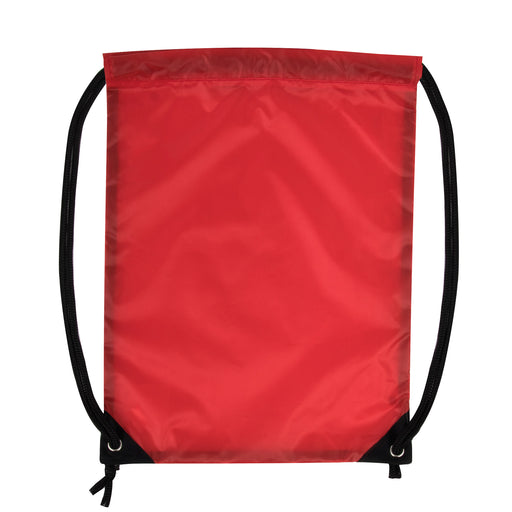 Wholesale 18 Inch Basic Drawstring Bag - Red - 