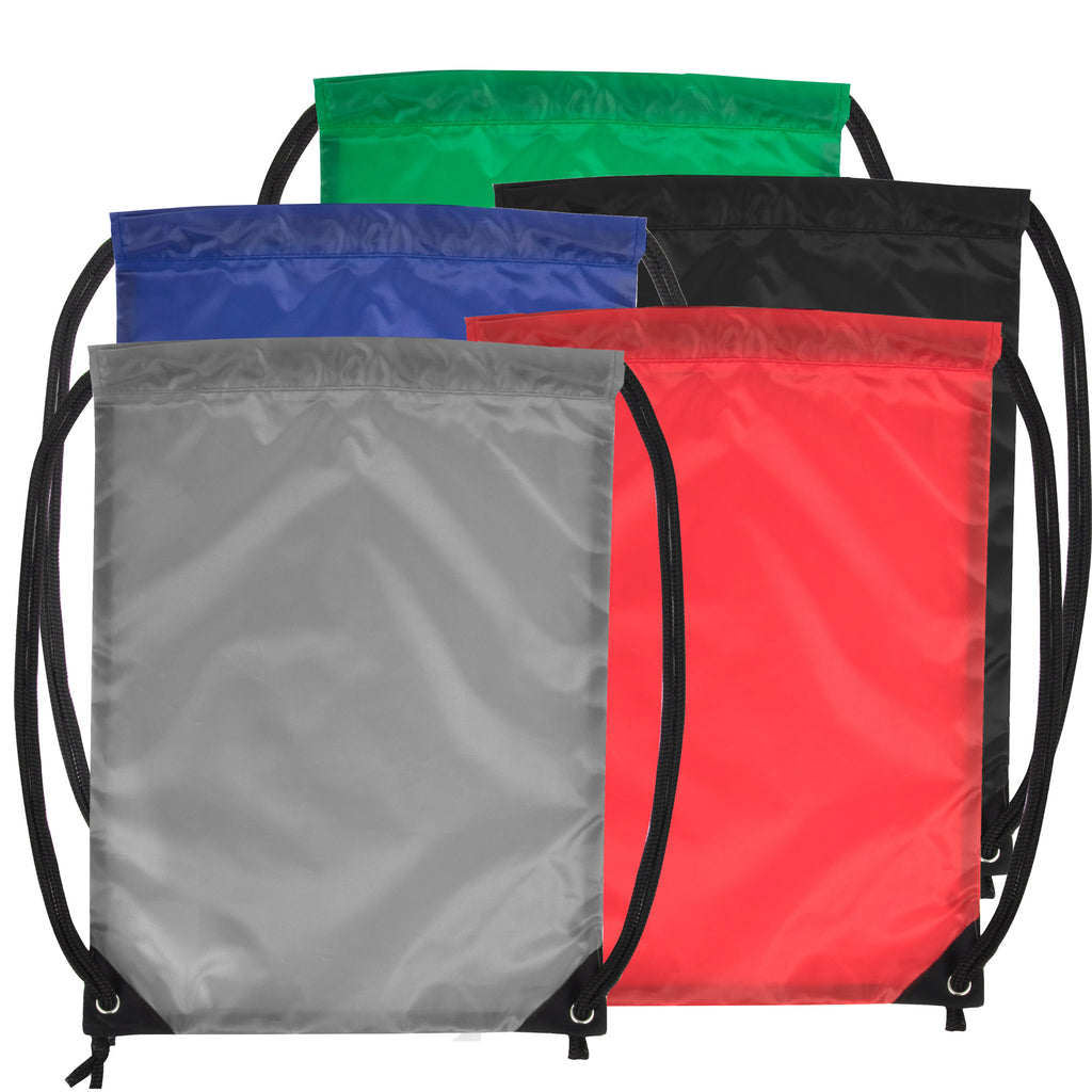 Cheap Wholesale 18 Inch Basic Red Drawstring Bag In Bulk —