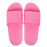 Women's Pink Slide Sandals - 