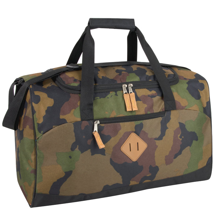 Wholesale Trailmaker 20 Inch Camo Print Duffle Bag - 