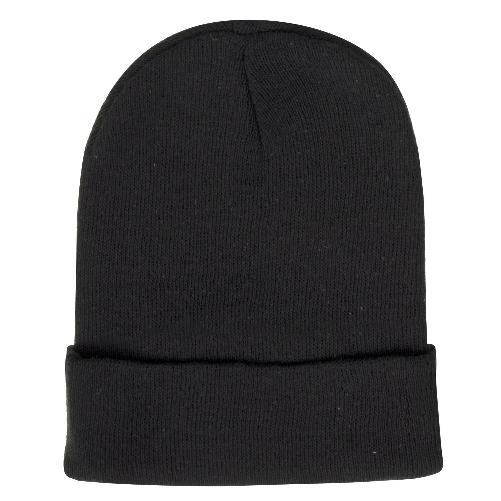 Adult Knit Hat Beanie – 5 Assorted Colors — BagsInBulk.com