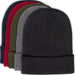 Adult Knit Hat Beanie – 5 Assorted Colors - 