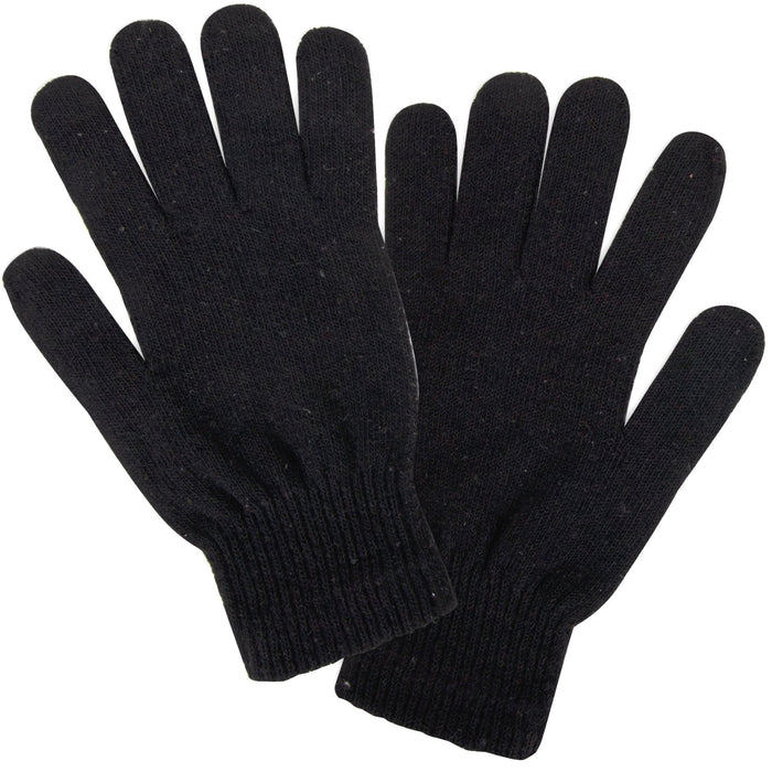 Adult Knit Gloves - 5 Colors - BagsInBulk.com