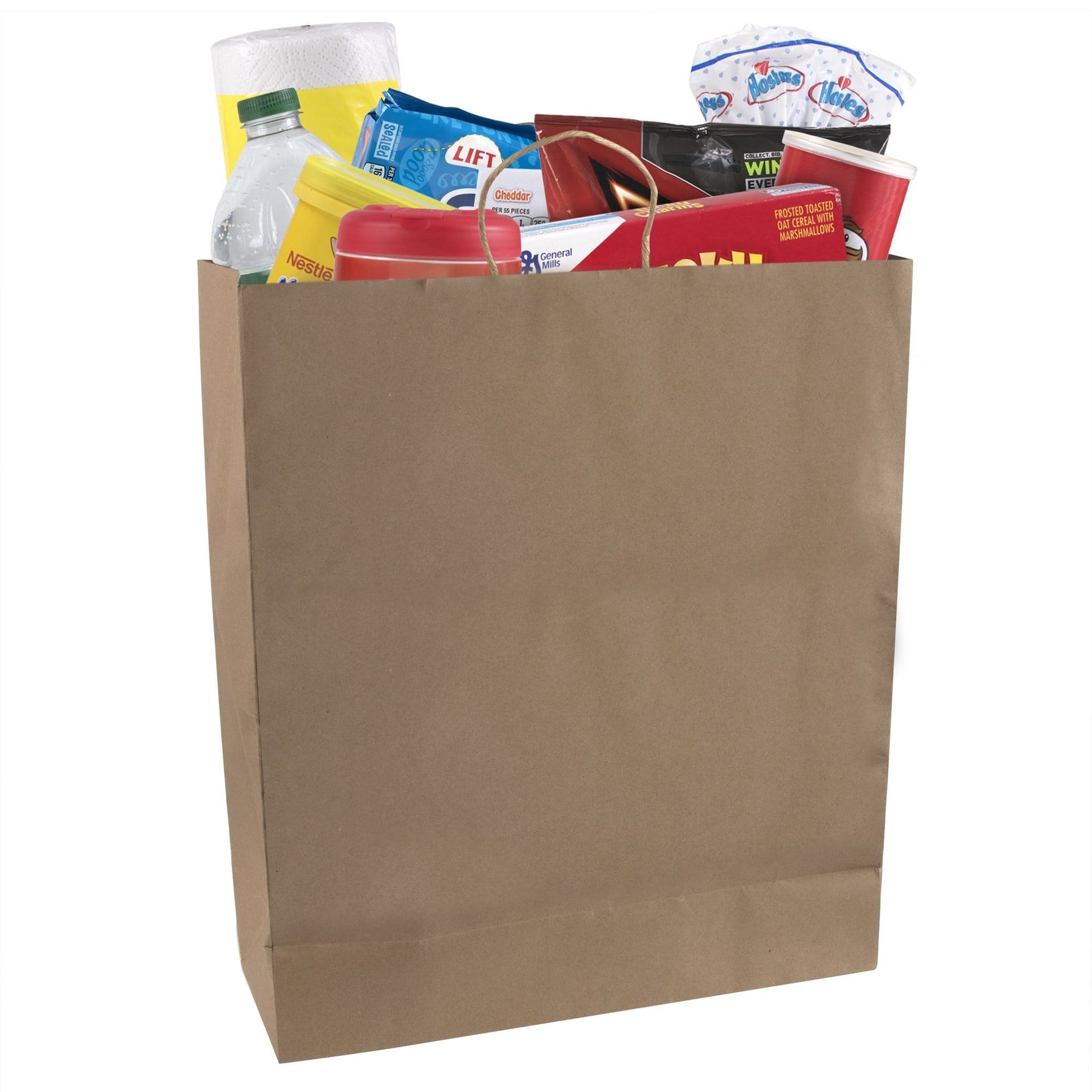 Cheap Wholesale 16 Inch Paper Shopping and Food Delivery Bags —  BagsInBulk.com
