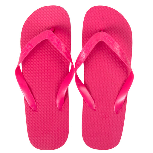 Women's Flip Flops - Hot Pink - 