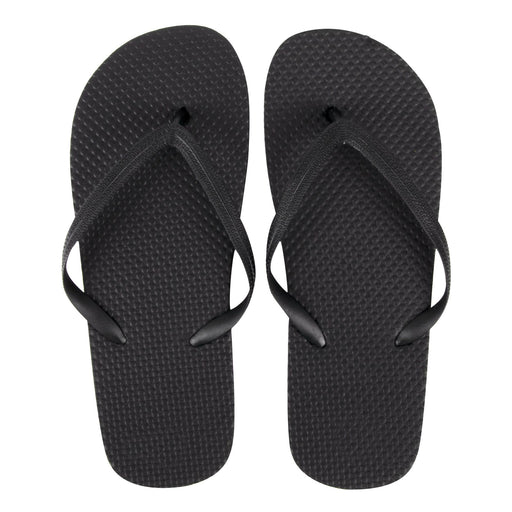 Women's Flip Flops - Black - BagsInBulk.com