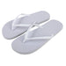 Women's Flip Flops - White - BagsInBulk.com