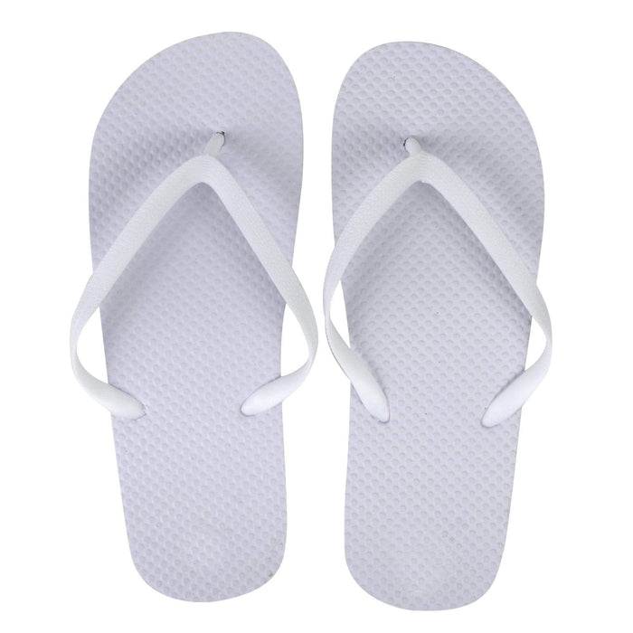 Women's Flip Flops - White - BagsInBulk.com