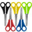 Bulk 5 Inch Kids Safety Scissors - 100 pack - Rounded Cutting Edge - 