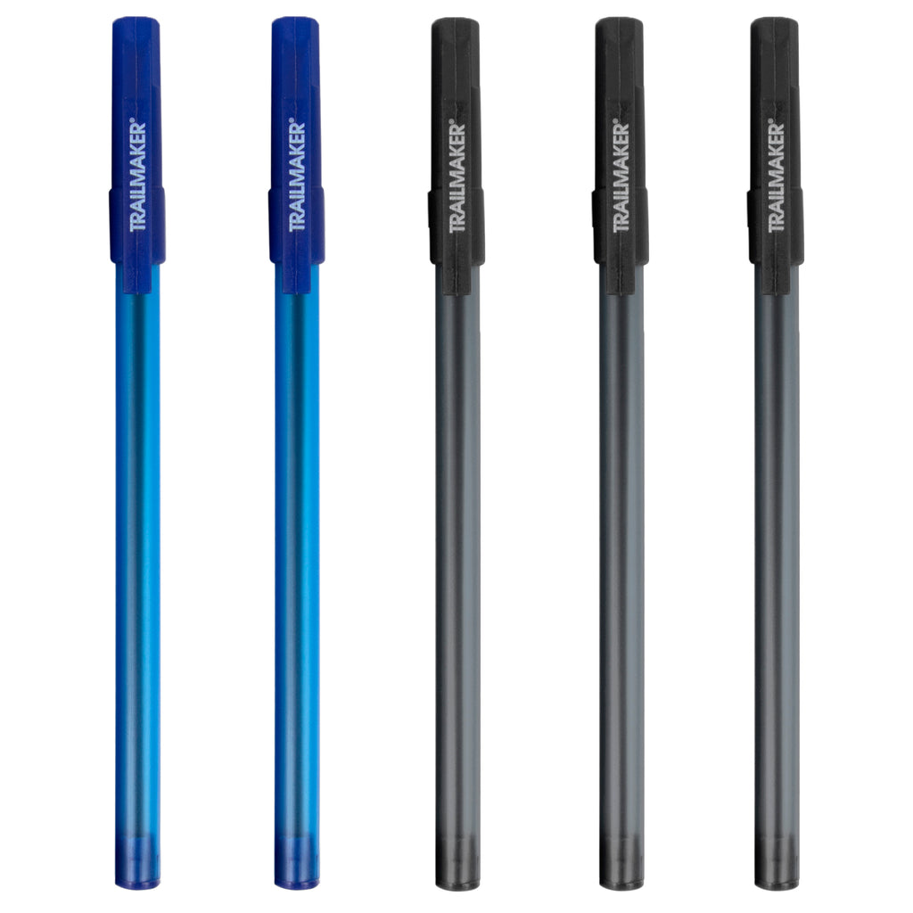 Bulk Pens: Classic Ballpoint Multi Color 5-Pack - 100 pcs