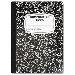 Composition Book, Wide Ruled, 100 Sheets - 