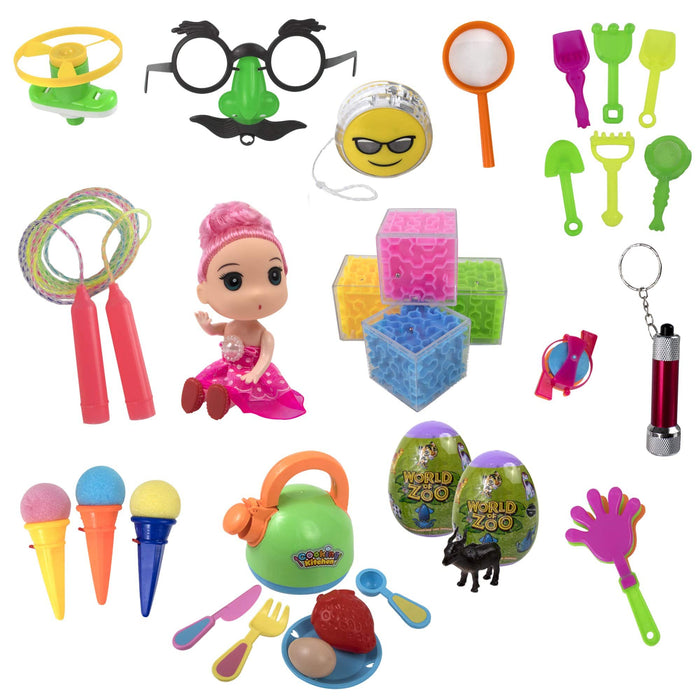 Wholesale Toys: 15pc Promo Toy Kit - Girls - 